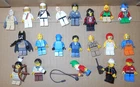 lot of 20 vintage lego mini figures Batman Indian Fishing Nome + minifigures