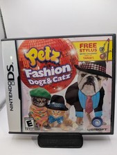 Nintendo Ds - Petz Fashion Dogz Catz - Complete In Box W Manual No Stylus