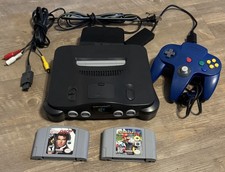 Nintendo 64 N64 Console Bundle OEM Controller Cables GoldenEye Mario Kart HDMI
