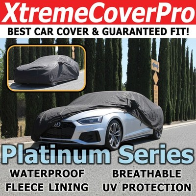 2021 2022 2023 2024 AUDI A5 S5 RS5 WATERPROOF CAR COVER W/MIRROR POCKET BLACK