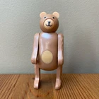 Vintage Fisher Price Little People Bear Circus Train Zoo 991 Hong Kong 1973