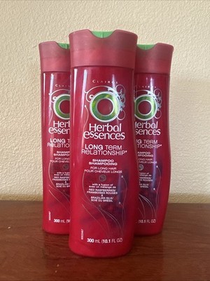 Clairol Herbal Essences Long Term Relationship Shampoo Raspberry 10.1oz Lot of 3