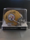 Le'Veon Bell NEW Autographed Mini Helmet BAS Beckett Witnessed Steelers