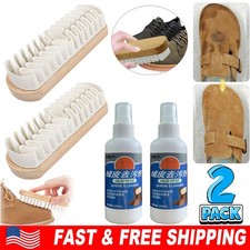 Crepe Rubber Brush And Remover For Suede Nubuck Shoes/Boots/Bags Cleaning US