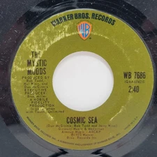 Mystic Moods Cosmic Sea / The Awakening 7" 45rpm EX Vinyl 70's Record 45