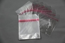 100 St. Schutzhüllen aus Folie mit Verschluss, für CD-Hüllen, Jewel Case