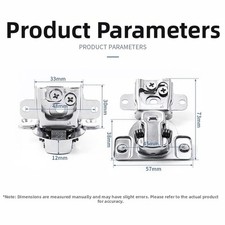 Spring Assist Hinge with Silent Hydraulic Buffer for Accurate Door Positioning