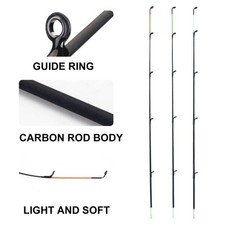 120g Carbon Fiber Fishing Rod Tips H M L Action for Feeder and Long Cast Rods