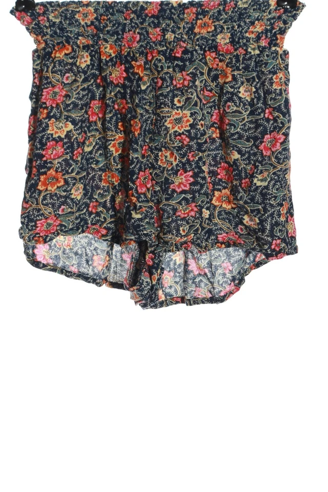 URBAN OUTFITTERS Short moulant Dames Pantalon court T EU 34 bleu-rose-crème - Photo 1/4