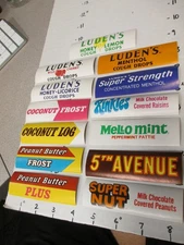 LUDEN'S store sign shelf tag (1,not all) 1970s MELLO MINT peppermint candy