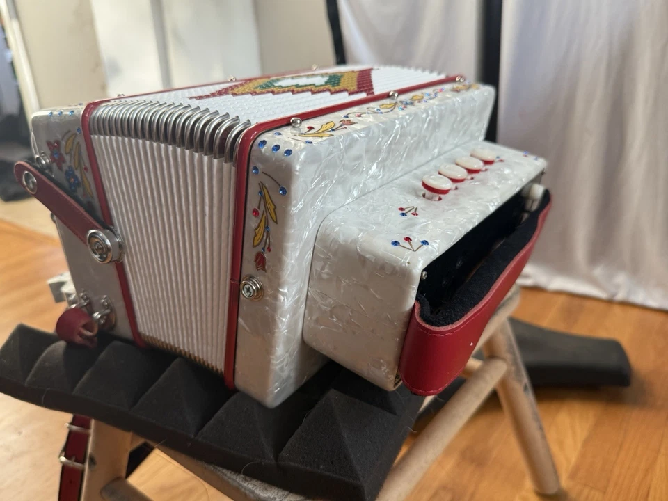 Lote de 3 acordeones profesionales Bella Noce & Hohner excelente estado. con estuches Foto 4 de 4