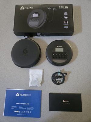 #ad KLIM Nomad Portable CD Player Walkman $36.95
