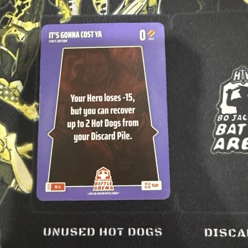2024 Bo Jackson Battle Arena It's Gonna Cost Ya SSP Play #PL-4 First Edition