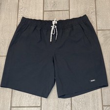 Duluth Alaskan Hardgear Lost Lake 10" Swim Shorts Lined Mens XL Black