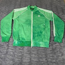 Adidas Pharrell Williams Hu Hiking Track Jacket Green Tie Dye Mens Medium CY7862