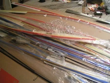 "NEW"  CONTROL RODS, 48", 36", & 20", Du-Bro, Sullivan, Midwest, a few carbon