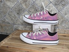 Converse All Star Chuck Taylor All Star iridescent Size 12 C PINK