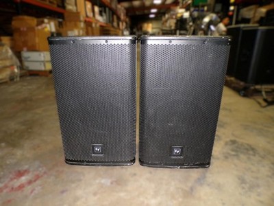 *Lot of 2* Electro-Voice ELX112P 12'' Powered Active 2-Way PA Speaker (V5654)