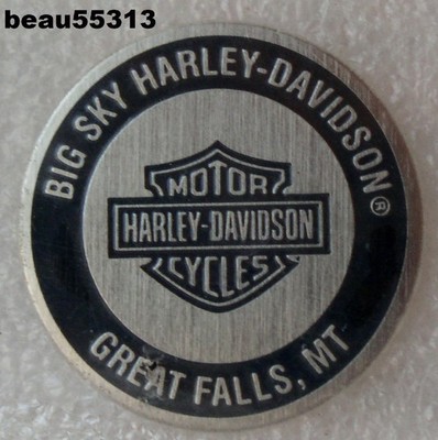  BIG SKY GREAT FALLS MONTANA HARLEY DAVIDSON DEALER OIL STICK DIP DOT