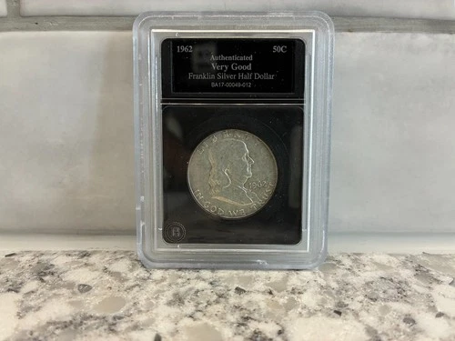 1962-D Silver Benjamin Franklin Half Dollar Very Good