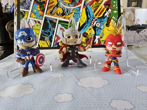 Funko Mystery Minis Marvel  Classics 2024(  3)  Cpt. Marvel, Cpt. America, Thor