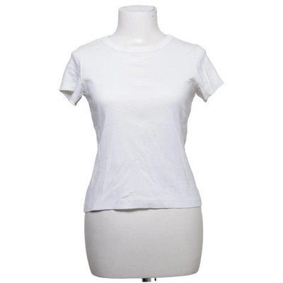 Flore Flore, T-shirt, Größe: M, Weiß, Bio-Baumwolle, Einfarbig, Feinstrick #B8O
