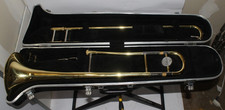 Yamaha YSL-354 Brass Trombone with Case AO4074788