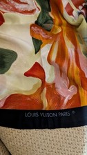 Louis Vuitton Limited Edition Multicolore Silk Shawl - Luxury 54.3 x 52.0 in