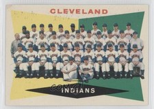 1960 Topps 2nd Series Checklist Cleveland Indians Checklist #174 a5h