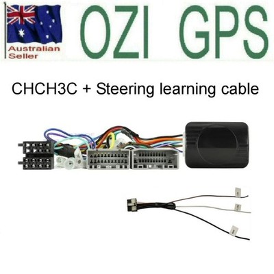 DODGE NITRO 2007-2011 STEERING WHEEL INTERFACE + LEARNING CABLE AERPRO CHCH3C