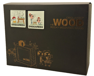  Dsquared2,He Wood Rocky Mountain WOOD,Beauty cartoons set,ONLY ONE IN EBAY!
