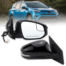 Right Passenger Side Door Mirror Compatible With 2016 2017 2018 Toyota RAV4 W...