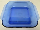 Vintage Pyrex Cobalt Blue Casserole 8x8x2 Baking Dish 2 Quarts