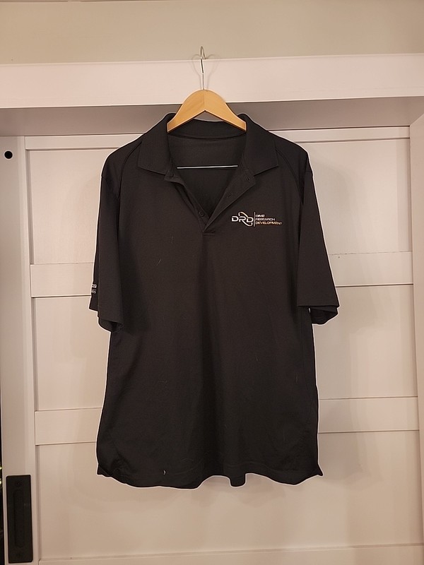 AMG Gt3 Dime Racing Crew Issue Golf Shirt XL