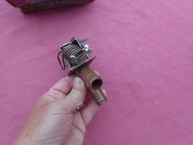 1953-56 Ford heater control valve, NOS! B5A-18502-A, temperature regulator - Image 4 of 4