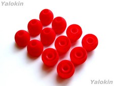 12pcs Large Red Soft Replacement Eartips for Jaybird Freedom and Freedom Sprint