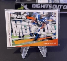 2023 Panini Rookies And Stars Man In Motion #18 Jonathan Taylor Colts