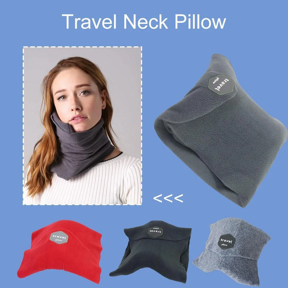 Travel Pillow Memory Foam Neck Support Super Soft Head Rest Car Plane Cushionμη