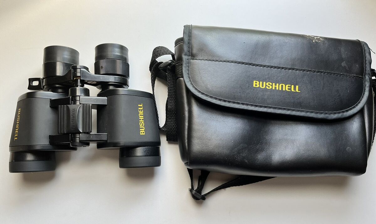 Vtg Bushnell 7-15x35 Binoculars 13-7016 w/Case, No Lens Vtg Bushnell 7-15x35 Binoculars 13-7016 w/Case, No Lens
