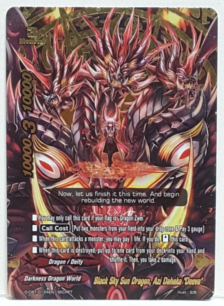 Buddyfight Black Sky Sun Dragon, Azi Dahaka 