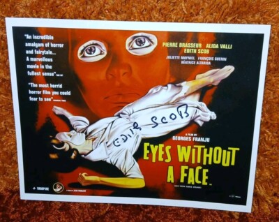 Edith Scob Signed Photo Eyes Without A Face Genuine 