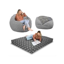 CordaRoy's FC-CH-CH Bean Bag Chair - Black