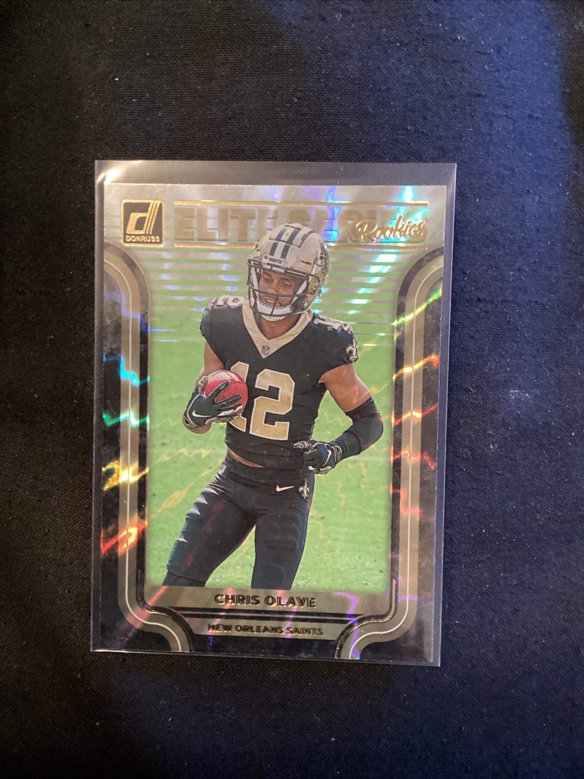 2022 Panini Donruss The Elite Series Rookies #ESR-9 Chris Olave Saints. JT15