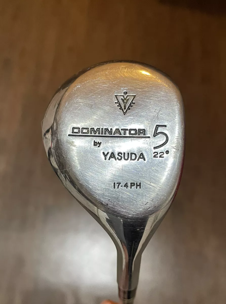Yasuda Dominator 5 Wood 22 Deg Stiff Aldila Graphite Shaft Good Used Condition