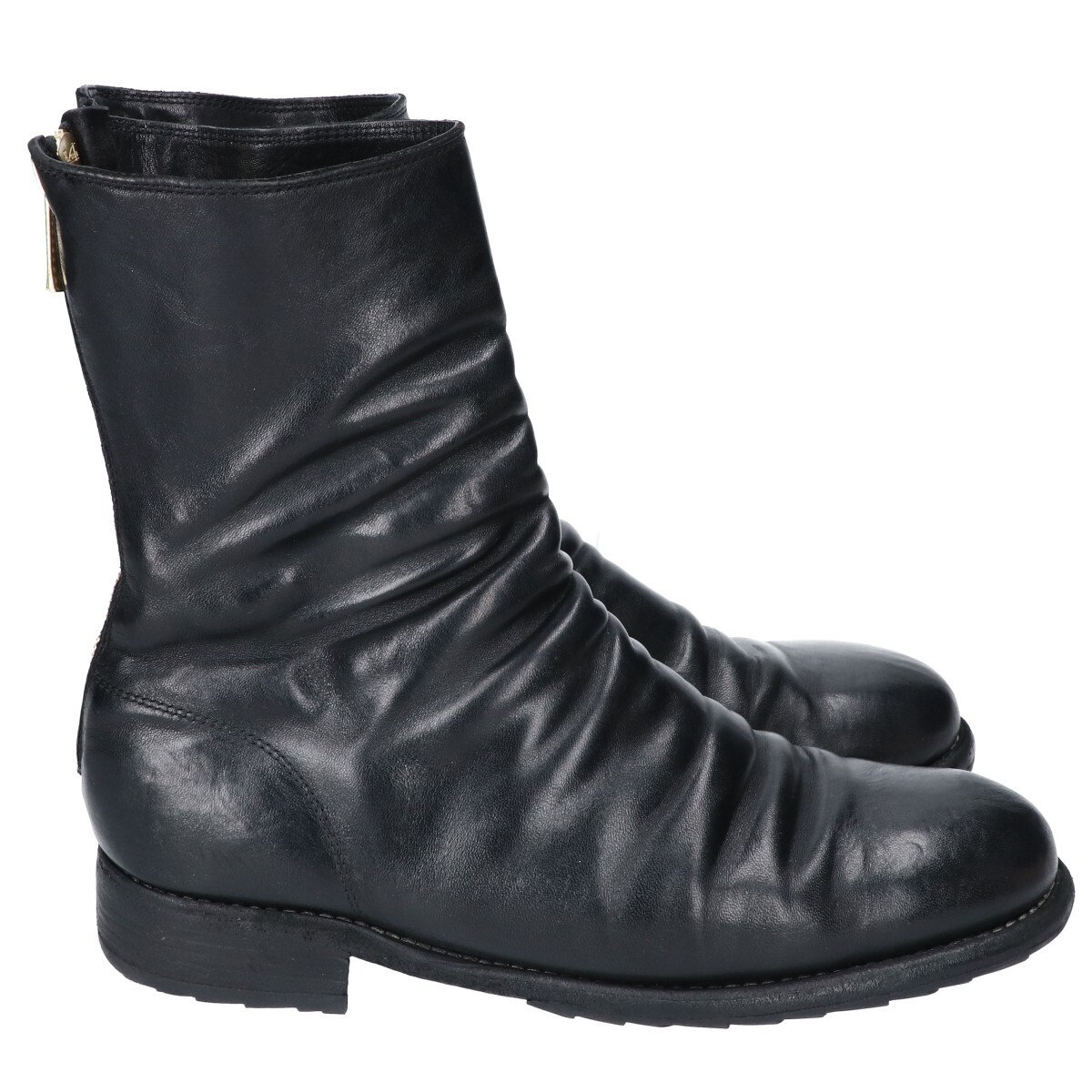 Guidi 988 Horse leather back zip boots/ shoes 43 black | eBay