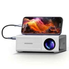 Mini Projecteur Portable - HDMI 1080P - Smartphones/Tablettes/Ordinateurs
