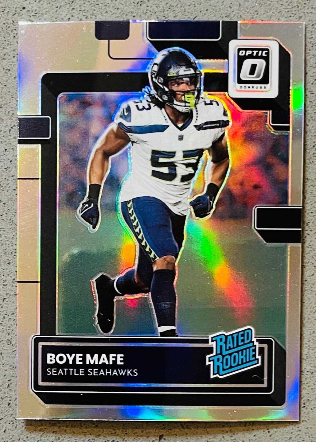 Boye Mafe Panini Donruss Optic #263 Holo