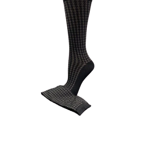 Calcetines para mujer, calcetines ligeros Crew, calcetines negros Pattren Crew, regalo para mamá Foto 2 de 4