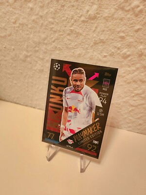 Topps Match Attax Champions League 2023 Nkunku Playmaker Limited Edition Leipzig