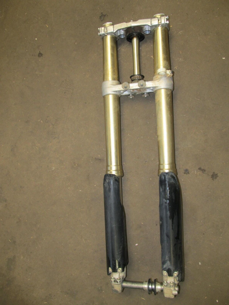08 - 11 Suzuki RMZ 450 RMZ450 Front End Forks Triple Trees & Axle